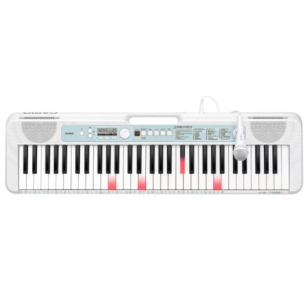 商品コード：315278t■商品の仕様詳細について [商品説明]、[詳細]を開いてご確認ください。鍵盤が光って、弾く場所を教えてくれる光ナビゲーションキーボード。指一本でも楽しめて、マイクでいつでも歌える。カラーや柄にこだわった、おしゃれで...