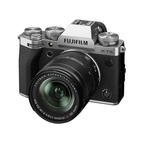-新品- FUJIFILM ミラーレス一眼カメラ FX-T5LK-1650S_JP(シルバ−)