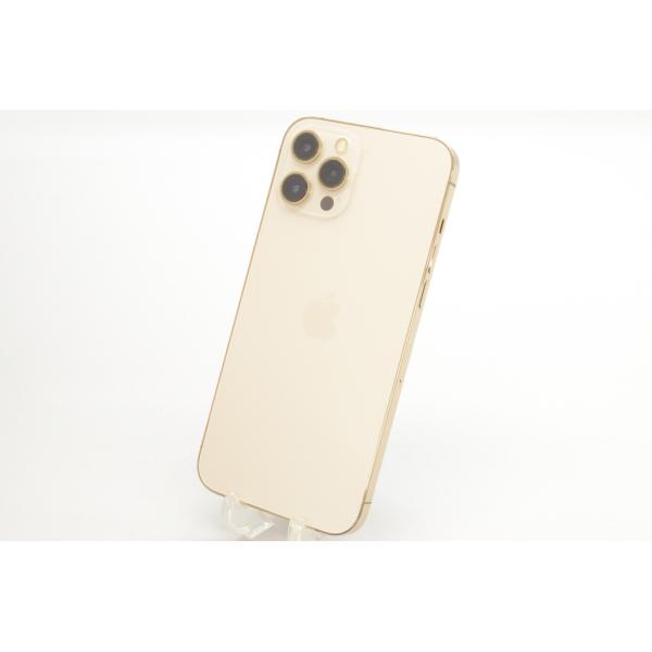 [中古]SIMフリー Apple iPhone12 Pro Max 128GB Gold A2410 MGCW3J/A