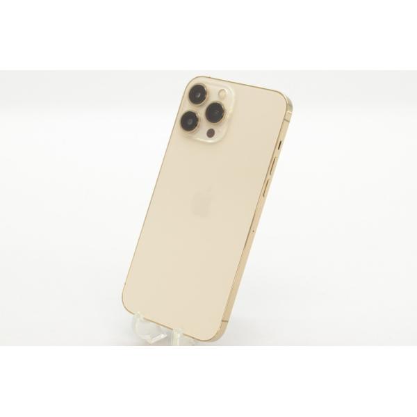 [中古]SIMフリー Apple iPhone13 Pro Max 128GB Gold A2641 MLJ63J/A