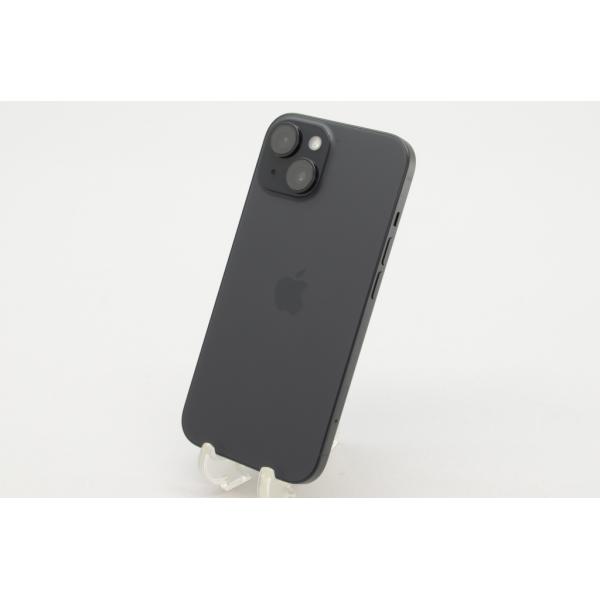 [中古]SIMフリー Apple iPhone15 128GB Black A3089 MTMH3J/A