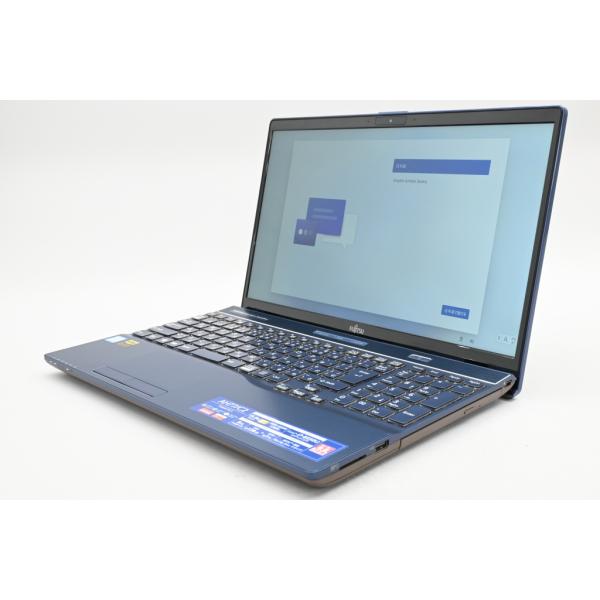 [中古]FUJITSU LIFEBOOK AH AH77/C2 FMVA77C2LG メタリックブルー