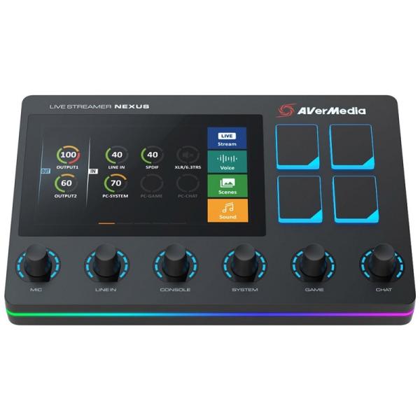 [化粧箱 訳アリ品] AVerMedia LIVE STREAMER NEXUS AX310 コントロールセンター