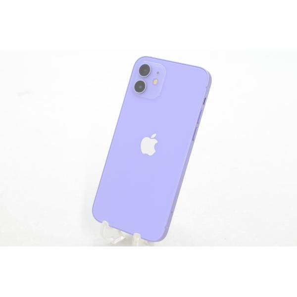 iPhone 12 [中古]SIMフリー Apple iPhone12 128GB Purple A2402 MJNJ3J 