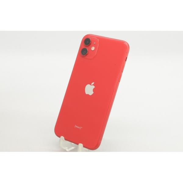 [中古]SIMフリー Apple iPhone11 64GB (PRODUCT)RED A2221 MWLV2J/A