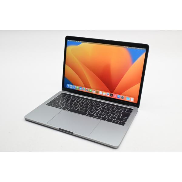 [中古]Apple MacBook Pro 13インチ Touch Bar搭載モデル Core i5/3.1G 8G/256G(SSD) スペースグレイ MPXV2J/A