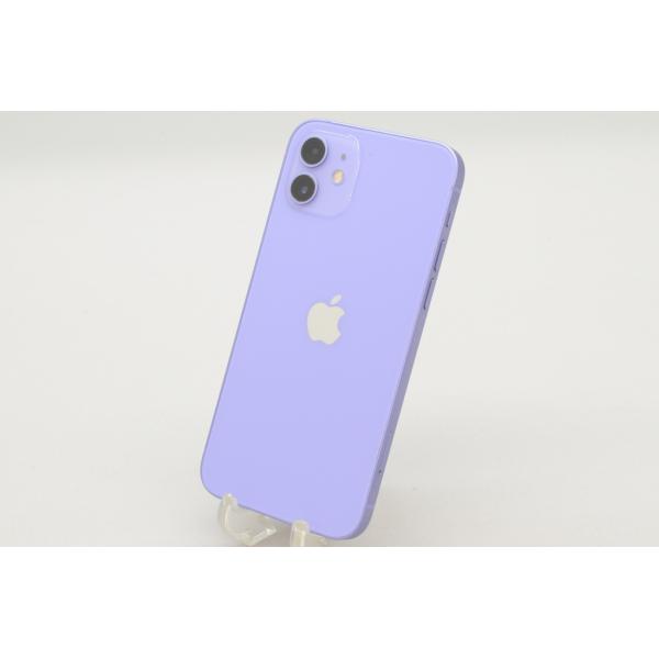 [中古]SIMフリー Apple iPhone12 128GB Purple A2402 MJNJ3J/A