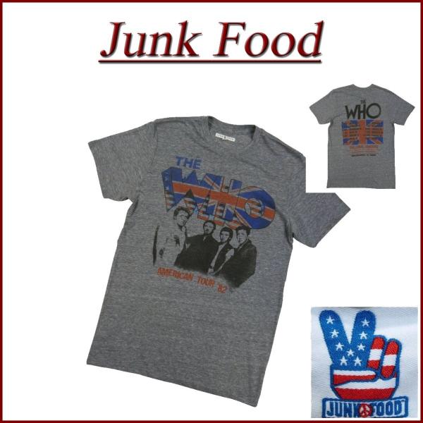 JUNKFOOD（ジャンクフード） THE WHO AMERICAN TOUR '82 ザ・フー 半袖