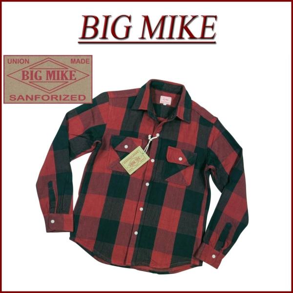 BIG MIKE（ビッグマイク） 復刻 長袖 バッファローチェック ヘビー