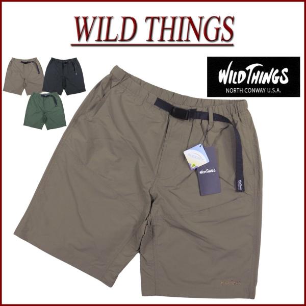 WILD THINGS（ワイルドシングス） CAMP SHORTS サプレックス ナイロン