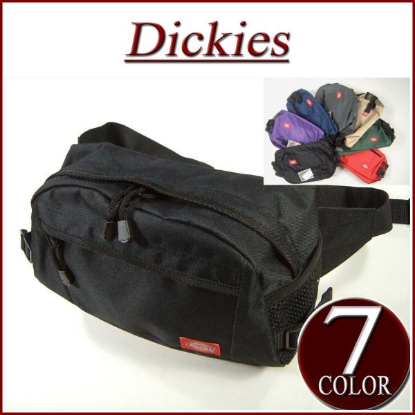 Dickies（ディッキーズ） 当店別注モデル 無地 ウエストバッグ : JTWO