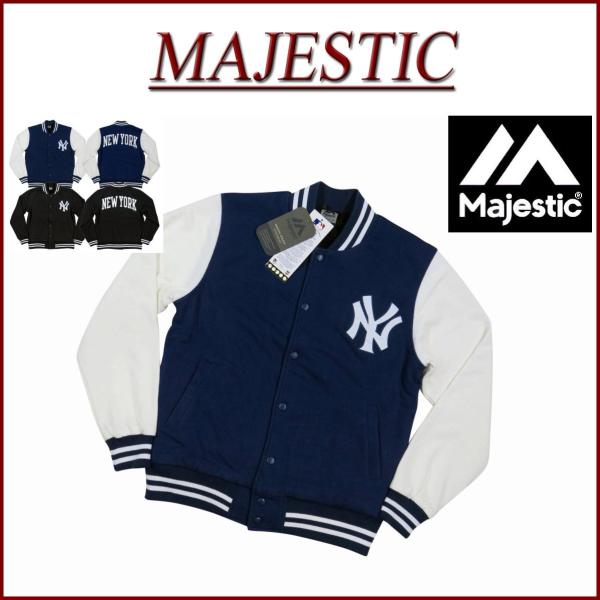 MAJESTIC（マジェスティック） ニューヨーク ヤンキース ロゴ刺繍 裏