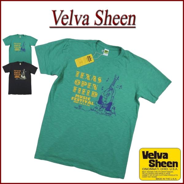 Velva Sheen ベルバシーン USA製 TEXAS OPEN FIELD TEE 半袖