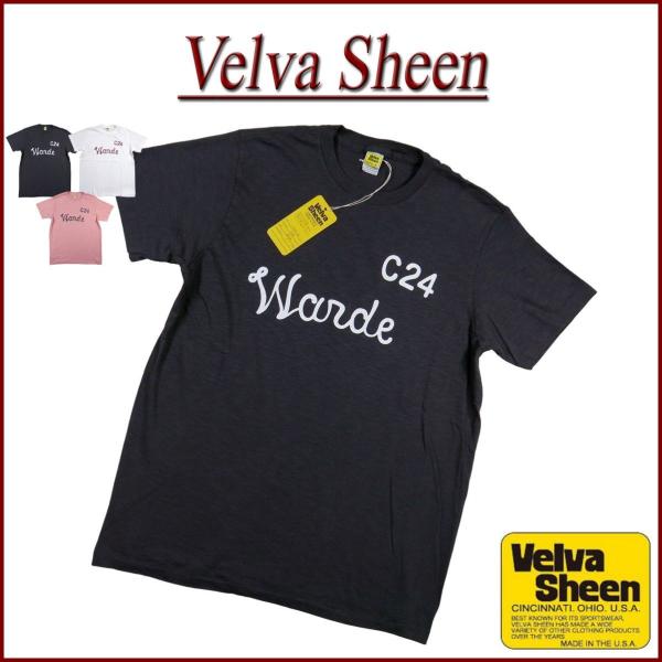 Velva Sheen ベルバシーン USA製 WARDE TEE 半袖 スラブ Tシャツ 1622109