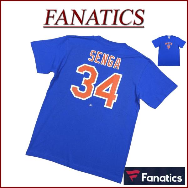 FANATICS ファナティクス New York Mets 千賀滉大 ネーム &amp; ナンバー ロゴプリント半袖 Tシャツ ML01-24AS-0007