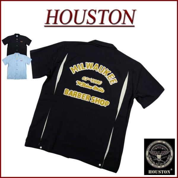 HOUSTON（ヒューストン） MILWAUKEE チェーン刺繍 レーヨン テンセル