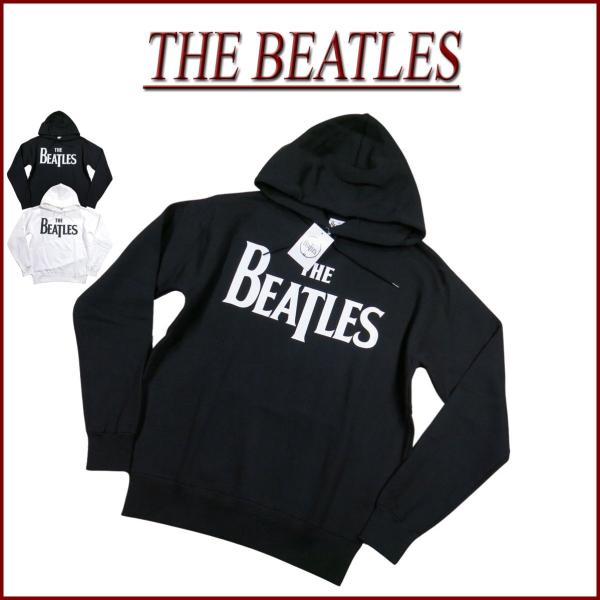 未使用品　タグ付き　The Beatles　ザビートルズ　ロゴ　ジップパーカー The Beatles パーカー The Beatles / ビートルズ 裏毛 フルジップ