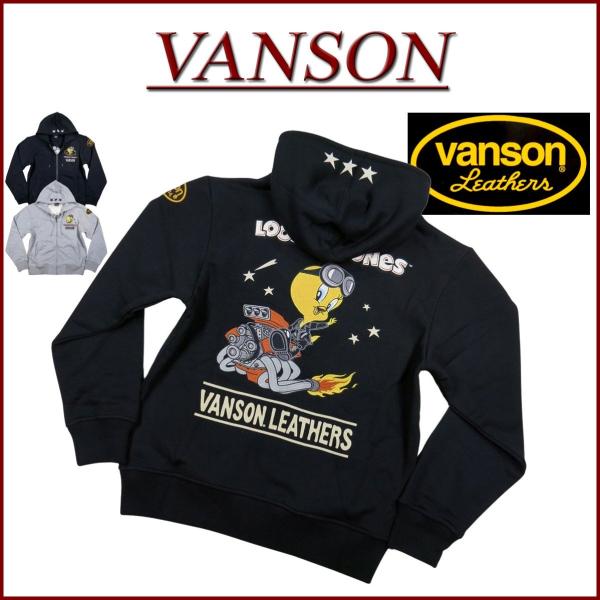 VANSON バンソン × LOONEY TUNES トゥイーティー コラボ ジップ