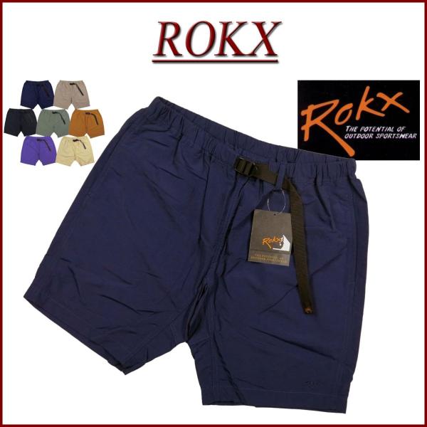 アイリーフィッシングクラブ×Rokx パッカブルナイロンパンツ　ハーフ　ショート ROKX ロックス レインフォレスト ショート RAINFOREST SHORT