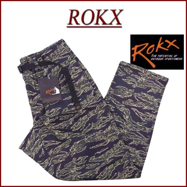 ROKX（ロックス） タイガーストライプ コットンストレッチ ジャム