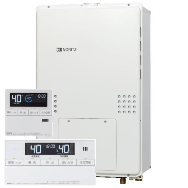 和　NORITZ GTH-2454AW3H-H 他リモコン ノーリツ GTH-2454AW3H-H BLとRC-J112Eマルチのセット 給湯器本体と