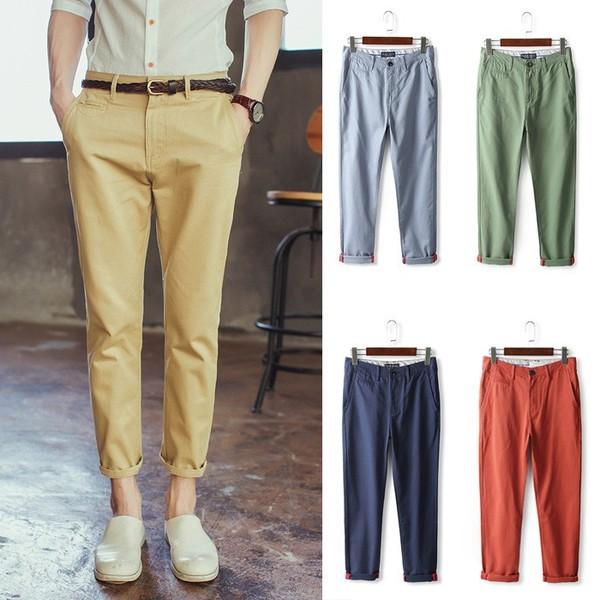 スリムパンツ メンズ ビジネス 長 スリムパンツ 無地 ストレート ボトムス スキニー リラックス 通勤 カジュアル 大きい 黒 春夏秋 Oceanplagetanger Com