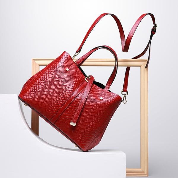 話題の人気 のレザー バッグ ファッション 新品 ショルダーバッグ レディース 本革バッグ 欧米風 レザーバッグ 2w 斜め掛け 期間限定の