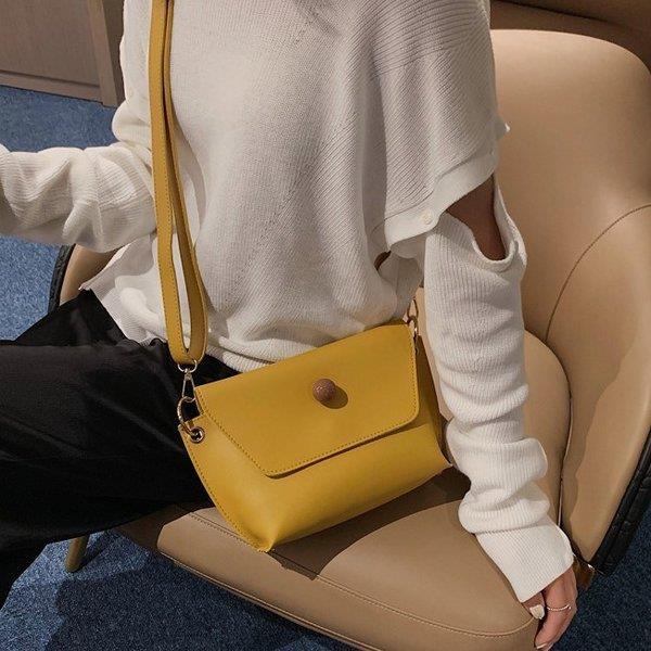 餃子タイプ可愛い無地ミニショルダーバッグ 可愛いボタン4color 40代 30代 代 新作 シンプル ショルダーバッグ韓国 大容量通学 Xrxcaiy Juan Co 通販 Yahoo ショッピング