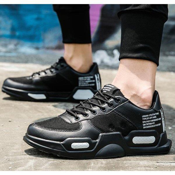 セール スニーカー メンズ 黒 スニーカー 厚底 ウォーキングシューズ カジュアル 通気性 ランニング メッシュ 防滑 運動靴 メンズ スニーカー 激安 スニーカー Xrxcaiy Juan Co 通販 Yahoo ショッピング