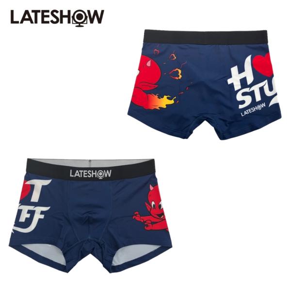 【LATESHOW】LATESHOW × HOTSTUFF ホットスタッフ・ザ・リトルデビルボクサーパンツ/全2色