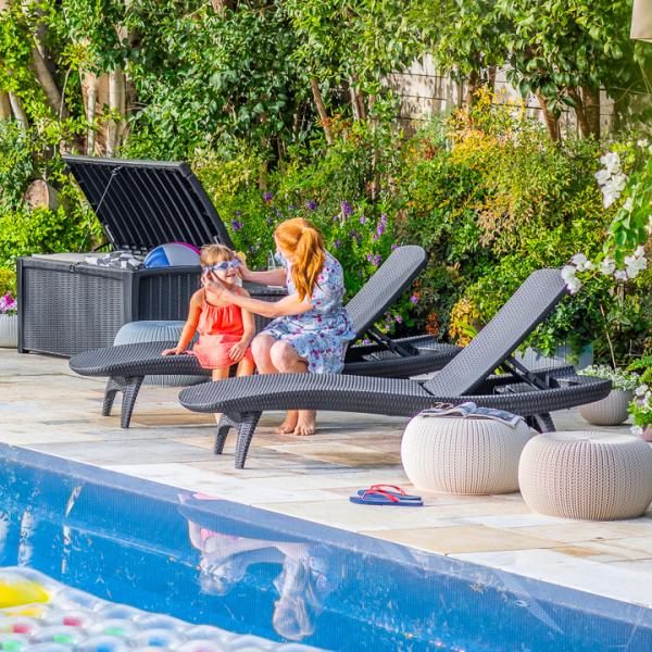 送料無料対象外 サマーベッド プールサイドチェア ラウンジャー リクライニング 屋外 樹脂製 雨ざらし ケター Keter リクライニングサンラウンジャー Buyee Buyee 日本の通販商品 オークションの代理入札 代理購入