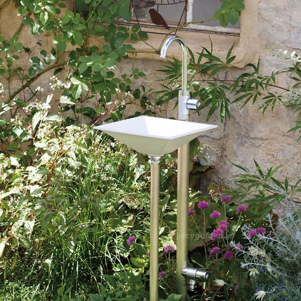 立水栓 水栓柱 手洗器セット ガーデンパンセット おしゃれ シンプル 2
