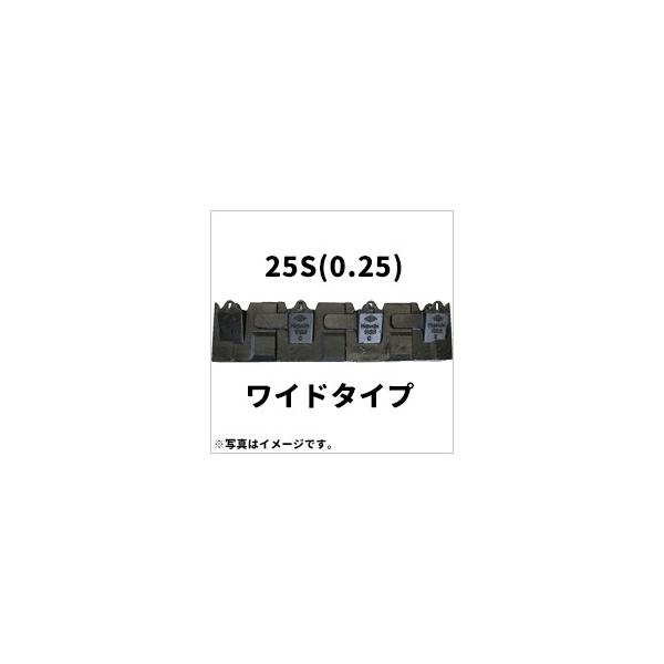 ツース盤 25S(0.25) 縦ピン 4枚セット ワイド幅 全幅700mm-820mm