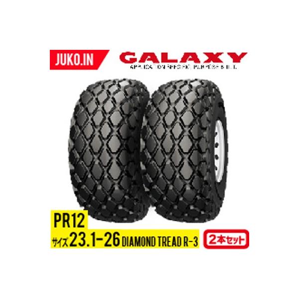 gN^[^C 23.1-26 12PR `[uX 2{ DIAMOND TREAD R-3 GALAXY MNV[