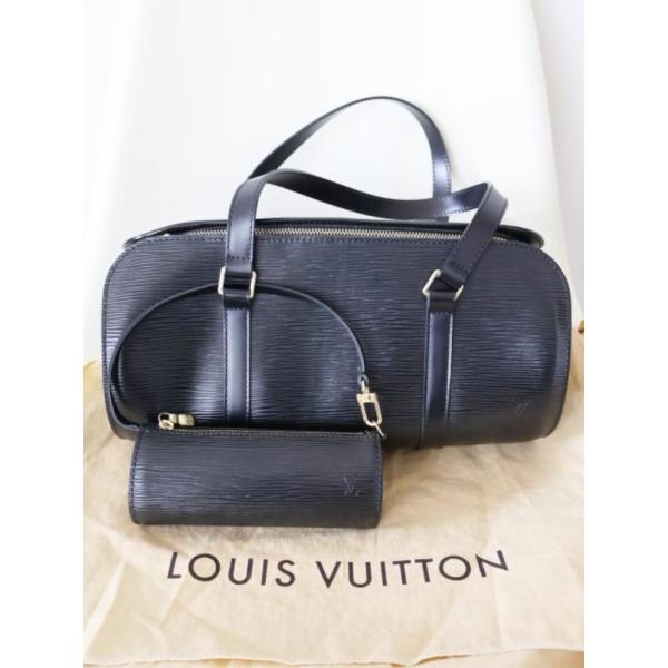 パピヨン LOUIS VUITTON ルイ・ヴィトン エピ ブラック フランス製