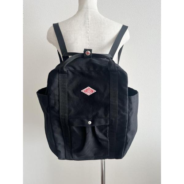 【DANTON/ダントン】バックパック【新品タグなし未使用品】 Danton（ダントン） リュック バックパック キャンバス ブラック