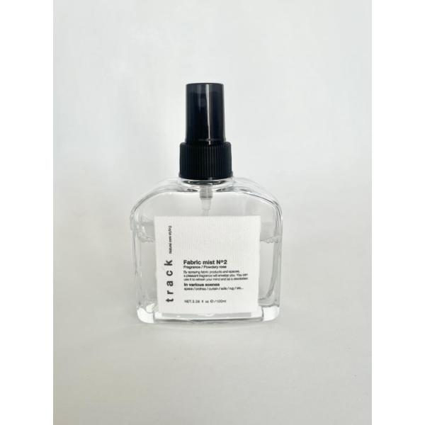 track トラック 香水 ファブリックミスト Fabric mist No.2 powderyrose パウダリーローズの香り 衣類・布製品用消臭剤 100mL/6468902