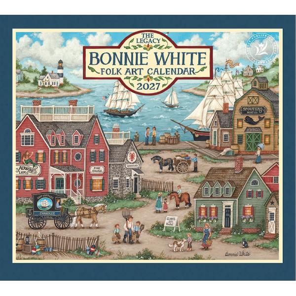 Legacy 2027年レガシーカレンダー Bonnie White Folk Art ボニーホワイト フォークアート【予約販売/11月上旬入荷予定】