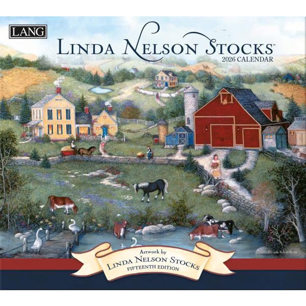 LANG 2026年ラングカレンダー Linda Nelson Stocks リンダ