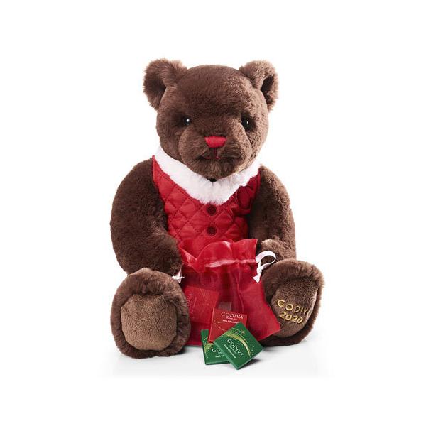 Godiva ゴディバ Limited Edition Holiday Plush Bear 年限定 クリスマス テディベア チョコレート 取り寄せ商品 Hp Jumpball 通販 Yahoo ショッピング