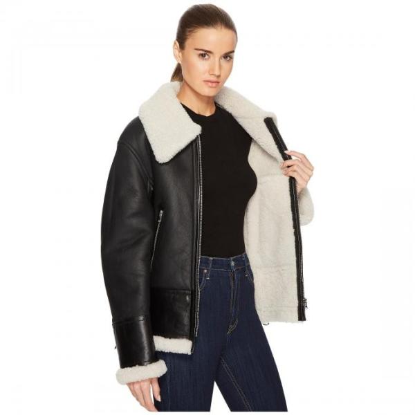 ジャケット パーカー ベスト 海外モデル Shearling トップス レディース 女性用 海外モデル フライト Mcq Shearling Flight Cab Shearling Flight y02black 海外取寄せ 限定モデルの専門店