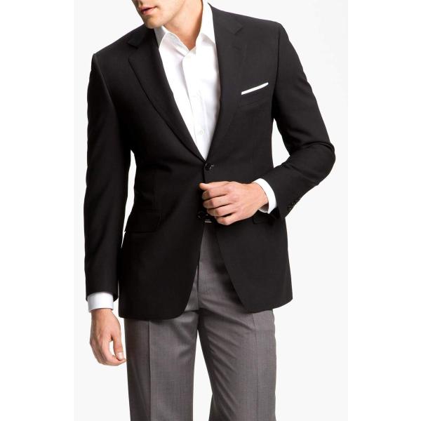 ジャケット パーカー ベスト Wool 海外モデル ファッション Fit メンズ 男性用 クラシック ソリッド ブレーザー ブレイザー Canali Fit Wool Classic y02black 海外取寄せ 限定モデルの専門店