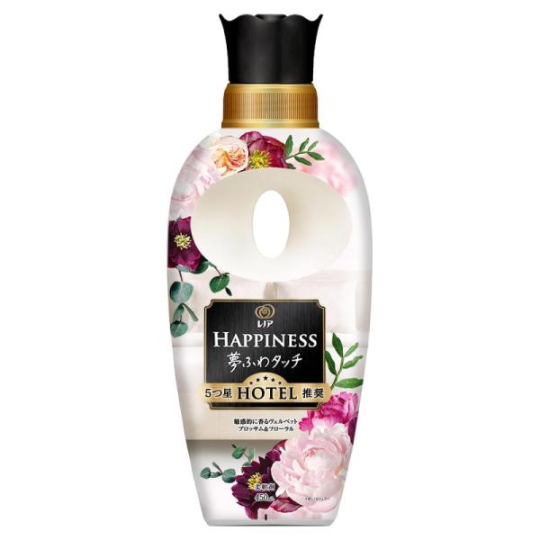 レノア ハピネス 夢ふわタッチ 柔軟剤 ヴェルベットブロッサム&フローラル 本体 450mL