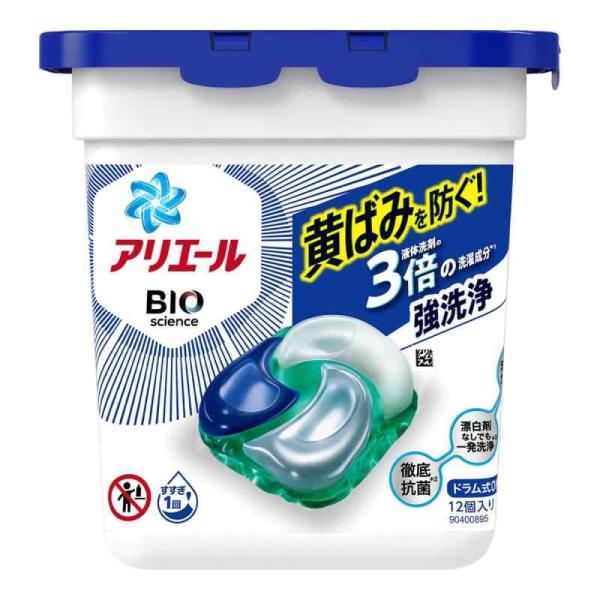アリエール ジェルボール4D 洗濯洗剤 本体 12個