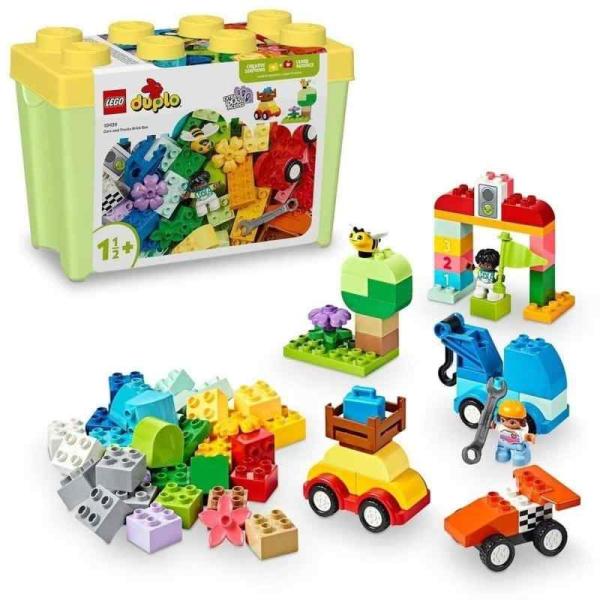レゴ(LEGO) デュプロ デュプロのコンテナ デラックス くるまとトラック おもちゃ 玩具 プレゼント ブロック 幼児 赤ちゃん男の子 女の子 子供