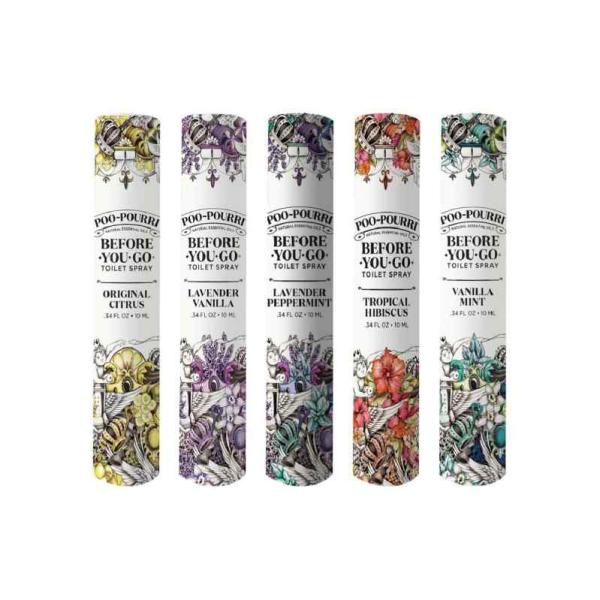 Poo-Pourri (プープリ) 困った時に トイレ用 消臭剤 パック