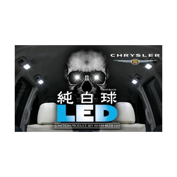ジャンクションプロデュース JUNCTION PRODUC クライスラー E300C LEDルームランプ 6点セット 車内灯 カスタムパーツ 室内灯