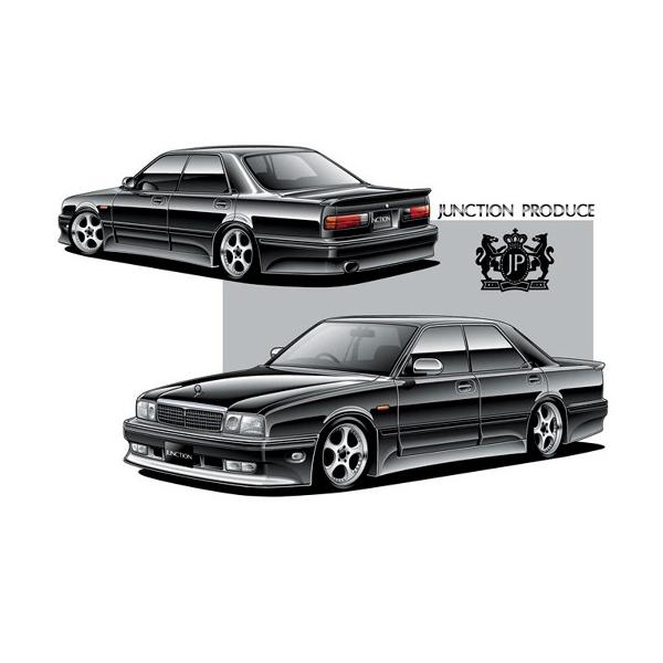 ジャンクションプロデュース 【額入りデモカーイラスト Y31CIMA