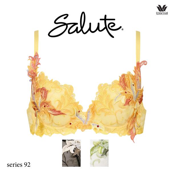 新品　ワコール　サルート　92G プレステージ火の鳥　D75 ノーマルM サルート ワコール 92G ブラジャー BTJ492 3/4カップワイヤー (P