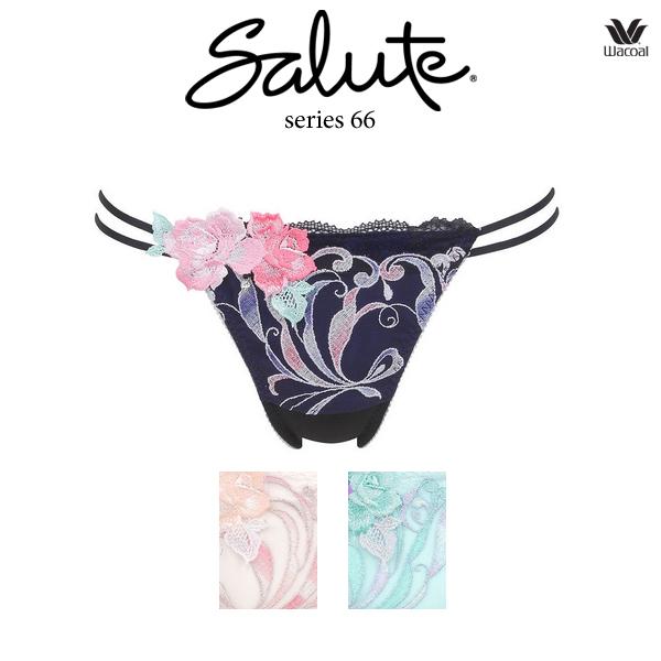 WACOAL サルート66g♥︎サルートソング/ Tバックショーツ✨Lサイズ サルート（SALUTE） ワコール 66G ショーツ PTJ466 ML ソング Tバック